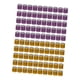 thumbnail image 3 of 100 anillos reutilizables de aluminio 2023 para patas de paloma, numerados y de identificación. naranja y violeta, 3 of 7