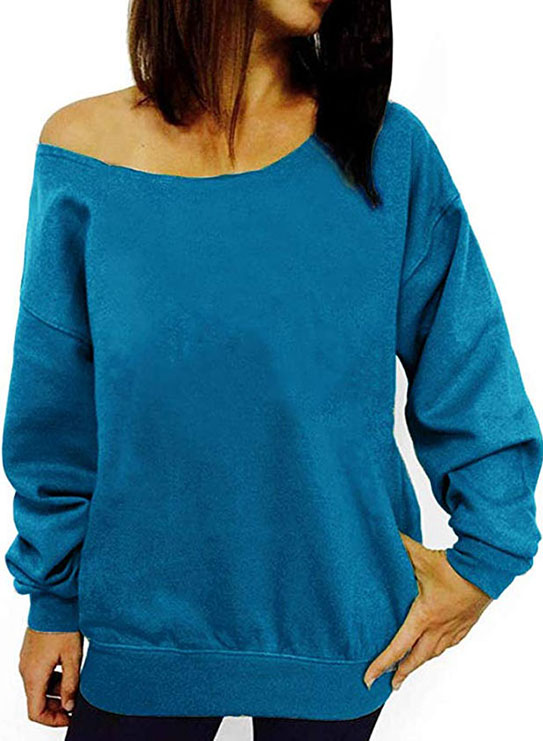 off the shoulder sweatshirt walmart