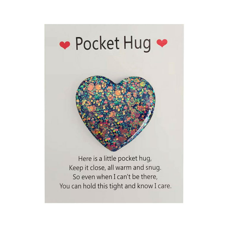 DIY Pocket Hug Heart Cards Valentines Day Gift Love Postcard Warm Greeting  Cards Gifts You Valentines Missing For Him Day Her Q5Z7 