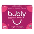 thumbnail image 1 of Bubly™ Eau Pétillante Saveur Framboise 12 x355 mL, Canettes, 1 of 10