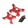 thumbnail image 1 of Torres de amortiguación delanteras y traseras de aleación de aluminio Soportes de amortiguación para automóviles RC fáciles de instalar Rojo, 1 of 9