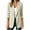 Beige, variant on Staron Women's Cotton Linen Blazer Lightweight Casual Long Sleeve Button Down Collared Work Jacket Solid Business Cardigan Tops Beige L