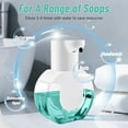 thumbnail image 4 of Automatic Soap Dispenser Touchless Liquid Soap Dispenser with 4-Level Adjustable & Wall Stickers, 14.5oz USB Rechargeable Dish Soap Dispenser for Kitchen Bathroom Hotel, 4 of 9