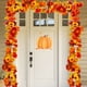thumbnail image 1 of Oioii Fall Leaf Garland, Artificial Maple Leaf Autumn Garland Fall Leaves Hanging Vines Fall Maple Leaves Thanksgiving Decor for Home Wedding Fireplace Party, 1 of 6