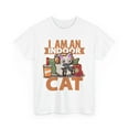 thumbnail image 3 of Gamer, Gaming Shirt. I am an Indoor Cat. Cat Video game. Unisex Cotton Tee, 3 of 4