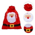 thumbnail image 3 of MasteelfCA 1Pc Santa Claus Pattern Design Large Xmas Gift Bag Gift Packing Bag for Party, 3 of 7