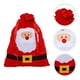 thumbnail image 5 of Bolsa grande de regalo de Navidad con diseño de patrón de Papá Noel, bolsa de embalaje de regalo para fiesta, 1 ud., 5 of 5