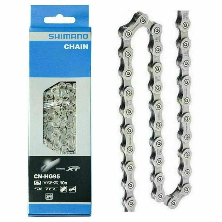 Shimano Deore XT SLX XTR CN HG95 HG X 10 Speed Chain MTB Bike Chains 116 Links Walmart