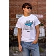 thumbnail image 5 of The Smurfs Aries Ram Zodiac Sign Men's Graphic T Shirt Tees Brisco Brands S, 5 of 6