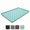 Mint Blue, variant on FancyKitty Home Series Waterproof Silicone Cat Placemat with Silicone Pet Feeding Mat, 19" x 12" , Black Paw Print Texture