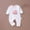 White, variant on Nrmvnmi Baby Side Snap Long Romper Long Sleeve Cute Whale Print Romper Newborn Cotton Onesie Jumpsuit For 1-16 Months