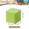 thumbnail image 2 of Uxcell Square Tin Box, Metal Storage Tin Box Portable Storage Container with Lid for Tea Candy Treats Gifts Favors Green, 2 of 7