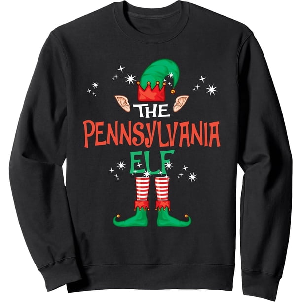 The Pennsylvania Elf - Sudadera divertida de Navidad para grupo familiar