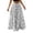 Black, variant on uvwlwu Women's Polka Dot Maxi Skirt Elastic High Waist Tiered Ruffle Flowy A Line Lightweight Versatile Four Season Casual Vacation Everyday Bottom,M
