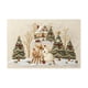 thumbnail image 2 of Christmas Holiday Embroidery Style Non-Slip Absorbent Kitchen Floor Mat, Washable Indoor Doormat for Entryway Bathroom Laundry Room Decor, 2 of 6