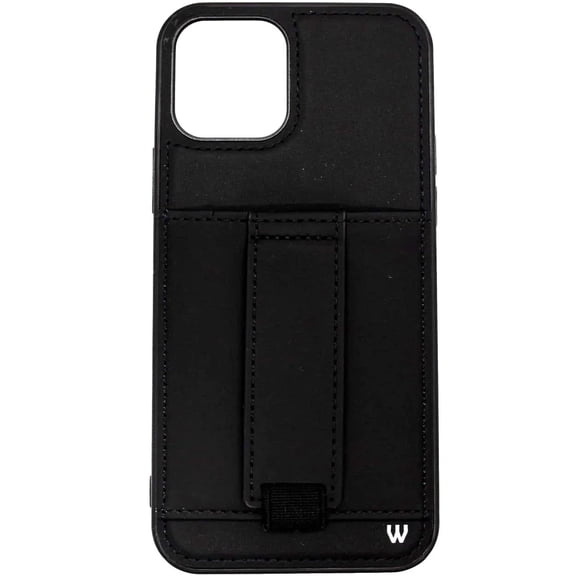 Walli Cases iPhone 11 Pro Max Phone Case with Wallet and Finger Strap - Lights Out
