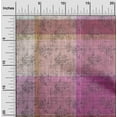 thumbnail image 2 of oneOone Viscose Chiffon Fuschia Pink Fabric Check & Sewing Craft Projects Fabric Prints By Yard 42 Inch Wide, 2 of 4