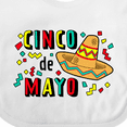thumbnail image 4 of Inktastic Happy Cinco De Mayo-sombrero Boys or Girls Baby Bib, 4 of 4