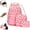 Pink Red, variant on Backpack for Girls,3 Piece Set Lightweight Adjustable Straps Cut Bow Laptop Daypack with Lunch Bag and Pencil Case for 10-12 years old,Back to School