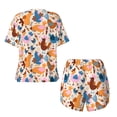 thumbnail image 5 of Xecao Cute Chickens print Swimsuit for women, Summer-ready, sporty style.Quick-dry fabric. Many sizes & colors., 5 of 9