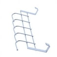 thumbnail image 3 of 3X 5 Hooks Over Door Home Bathroom Kitchen Coat Towel Loop Hanger Rack Holder Shelf,Silver, 3 of 8
