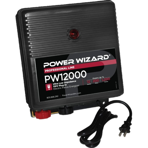 Power Wizard 12000 12 Joule, 200 Miles, 3 YR Warranty