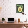 thumbnail image 2 of Stupell Industries Green Avocado Expressive Pop Healthy Love Phrases Food & Beverage Painting Black Framed Art Print Wall Art, 24 x 30, 2 of 7
