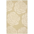 thumbnail image 2 of SAFAVIEH Cambridge Permelia Geometric Wool Area Rug, Light Gold/Ivory, 6' x 9', 2 of 7