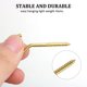 thumbnail image 3 of 30pcs Ganchos de Techo para Tazas de 1-1/4 Pulgadas, Ganchos de Tornillo para Techo y Pared, Gran Colgador, Tono Dorado, 3 of 7