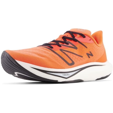 New Balance Men’s FuelCell Rebel V3 Running Shoes – Neon Dragonfly/Black | Size 11.5 M | Lightweight Performance Trainer