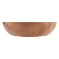 thumbnail image 2 of Cuenco De De Acacia Maciza, Utensilios De Cocina Hechos A Mano Para Ensalada, Sopa, Arroz, Vajilla Redonda Marrón Elegante [Cocina] [ecológica] [duradera] [ligera], 2 of 7