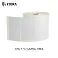 thumbnail image 7 of Zebra 4 x 2 in Direct Thermal Paper Labels Z-Perform 2000D Permanent Adhesive Shipping Labels - 1 in Core - 6 Rolls, 7 of 7