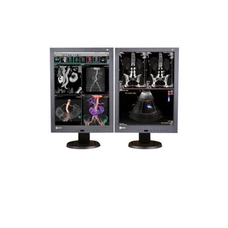 Pair (x2) Eizo Radiforce RX340 3MP Color LED Medical Diagnostic Radiology Display Monitors
