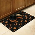 thumbnail image 3 of Spider Bat Dog Food Mats for Floors Happy Halloween Absorbent No-Slip 17x30 Inch Dog Bowl Mat Cat Mat for Food Dog Water Bowl Mat for Messy Drinker, 3 of 7