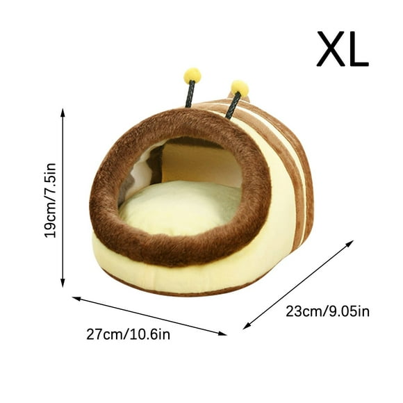 Binmer 1PC Cute Hamster Bed Hedgehog House Guinea Pig Bed Pad Cage