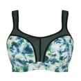 thumbnail image 4 of Panache Power Underwire Sports Bra (5021),34G,Digital Bloom, 4 of 6
