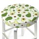 thumbnail image 3 of Disketp Green Avocado Funda Redonda para Taburete, Funda de Cojín para Silla de Bar Suave y Elástica-13 inch, 3 of 7