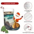 thumbnail image 5 of Salouo Desert Monkeys Drive Print Christmas Stockings,Large Xmas Stocking Set of 1 Holiday and Farmhouse Stocking for Christmas Holiday Party Decoration(17.7*11 Inch), 5 of 7