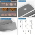thumbnail image 4 of 2 Pack 5-Shelf Over Door Hanging Organizer  Foldable Wall Mount 4 Big Pocket Storage with PVC Clear Window  Large Capacity Storage, 4 of 7