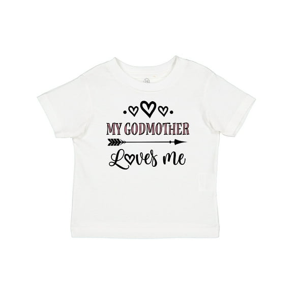Inktastic My Godmother Loves Me Girls Girls Baby T-Shirt