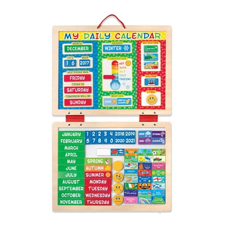 - Melissa and Doug My Magnetic Daily Calendar