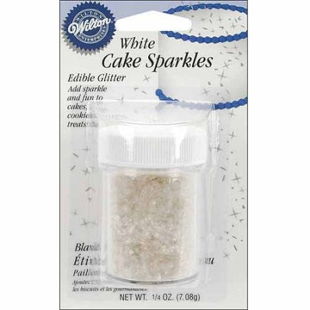 Wilton Cake Sparkles White Walmart Com