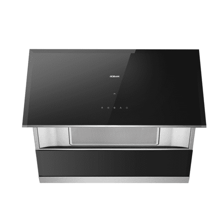 ROBAM Under Cabinet Range Hood 30" R-Max A672, 1050 CFM Vent Hood with Gesture/Touch Control, Ducted Tempered Glass & Stainless Steel Side-Draft Design Exhaust Hood for Modern Kitchen