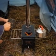 thumbnail image 2 of REDCAMP Hammock Hot Tent with Stove Jack and Wood Stove Bundle Waterproof Windproof 4 Season Tent for Camping Hiking Bushcraft Hunting, 2 of 15
