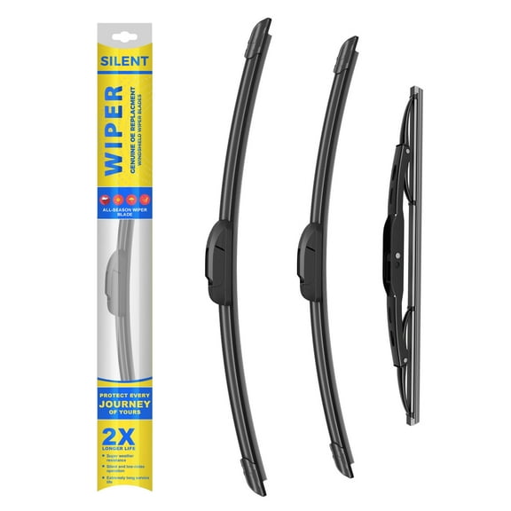 Windshield Wiper Blades Replacement for 2008-2020 Dodge Grand Caravan,2008-2016 Chrysler Town & Country OEM Quality Premium All-Seasons Wiper blades Set - 26"20"16"(Pack of 3)