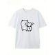 thumbnail image 1 of Men'S Casual Cotton T-Shirt with Cute Cartoon Bear Design - Short Sleeve, Crew Neck, Lightweight, Perfect for Casual Attire, Running, and Training, Allseason Tshirt | Playful Print Tshirt | Comfortab, 1 of 6