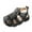 Black, variant on Odeerbi 2025 Babies First Walkers Toddler Shoes Boys Soft-soled Sandals Children's Anti-kick Toddler Sandals