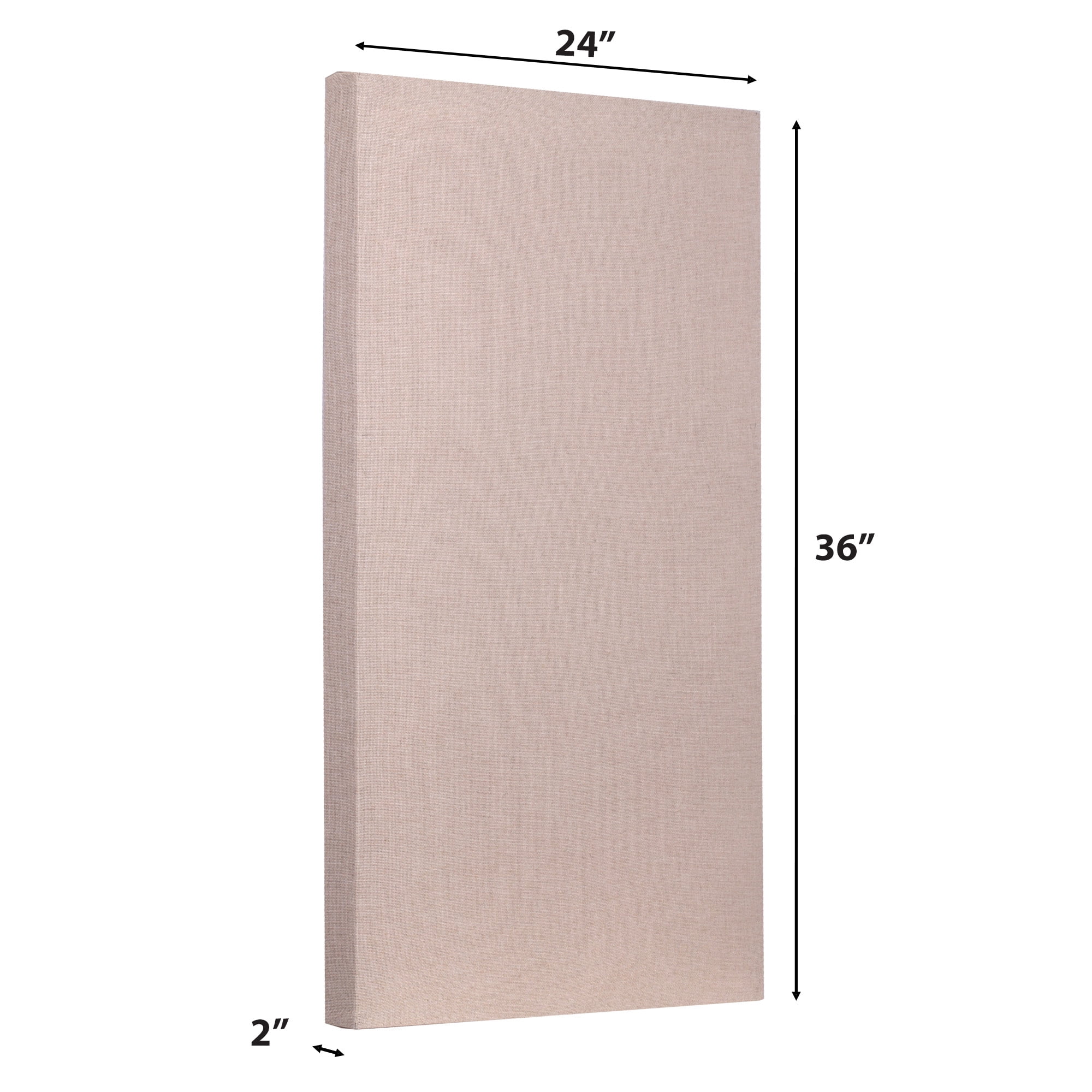 ATS Acoustics Soundproofing Studio Quality Acoustic Panel Fire Rated Square Edge 24x36x2