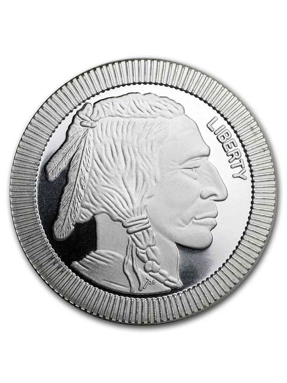 Collectible 1 oz Silver Round - Buffalo (Stackable)
