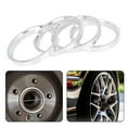 thumbnail image 6 of 4pcs 67.1 to 60.1 mm Aluminium Alloy Car Hub Centric Rings Wheel Bore Spacer, 6 of 7